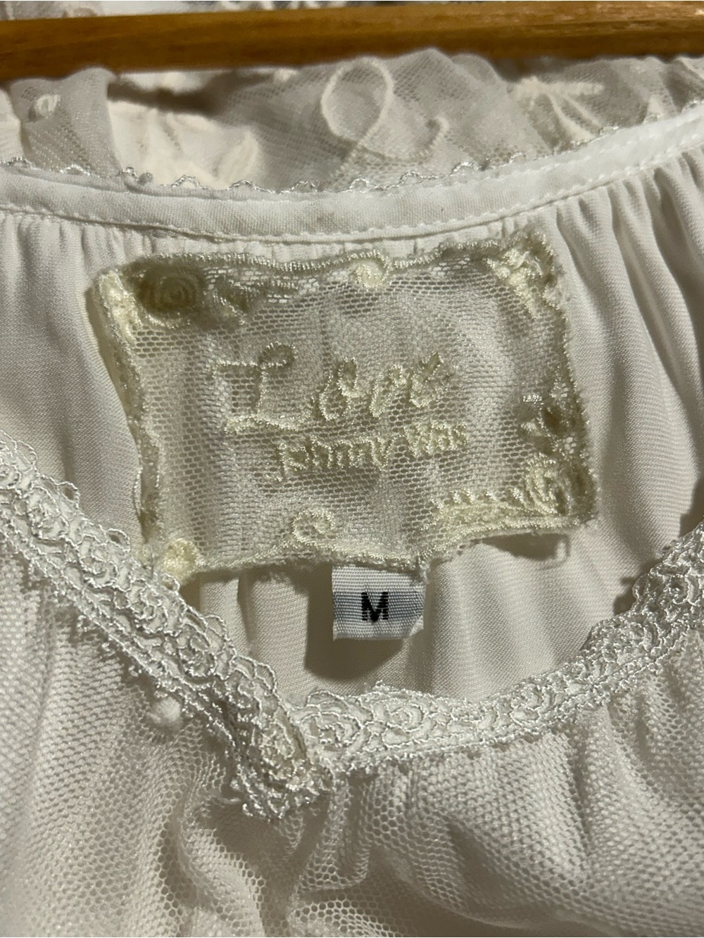 Love Johnny Was Ivory Lace Dress